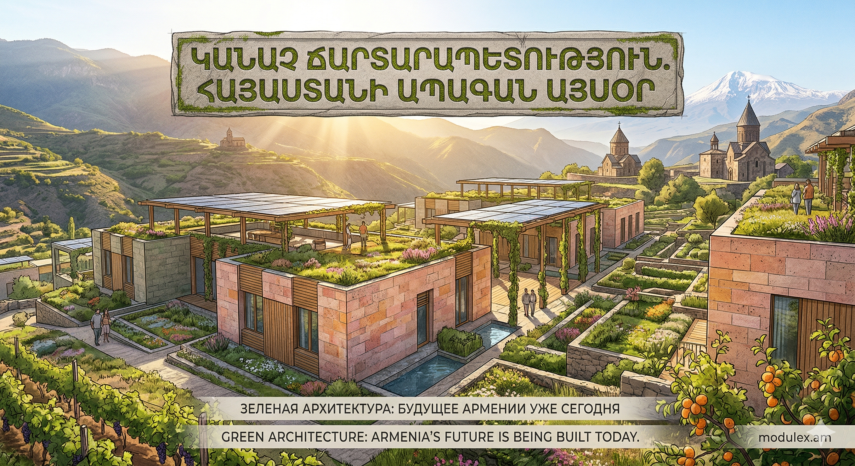 Կանաչ ճարտարապետություն. Հայաստանի ապագան այսօր