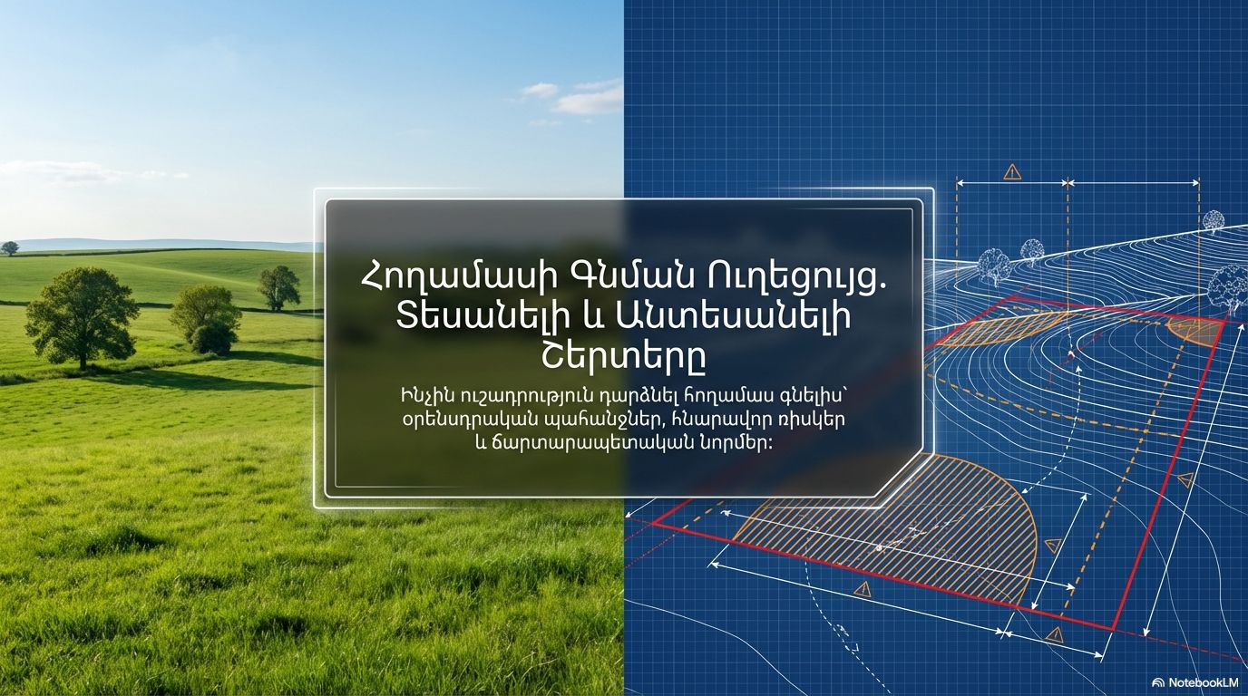 Հողամասի գնման ուղեցույց. Ինչի՞ն ուշադրություն դարձնել կառուցապատումից առաջ