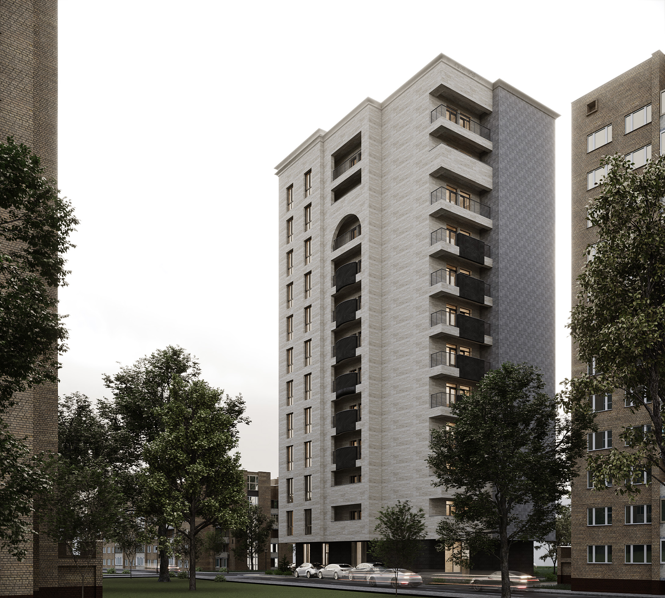 Multifunctional residential complex in the Mayak neighborhood — Архитектурный проект Modulex Group — 3